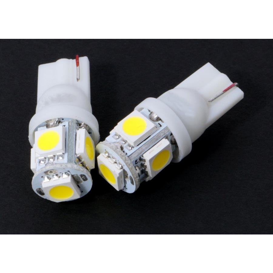 【24V用LED】JETイノウエ　529162(LED5　T10　5連SMD 6000K　24V)　【500】｜bluepeter