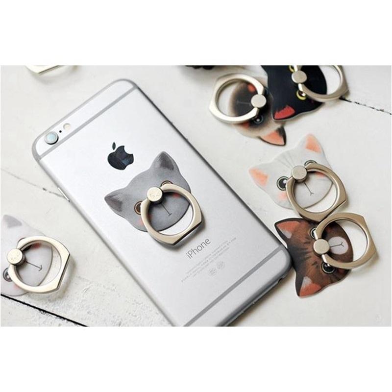 スマホリング Iring スマホスタンド バンカーリング リングスタンド アイリング 全8種類 かわいい 猫型 落下防止 Iphone アイフォン Android Ipad Iring 02 ブルレンジザッカストア 通販 Yahoo ショッピング