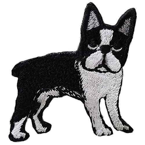 アイロンオンワッペン ボストンテリア アップリケ ワッペン 犬雑貨 犬グッズ 犬 ワンポイント 手作り品にも 送料無料 5 雑貨屋ブルーリーフ 通販 Yahoo ショッピング