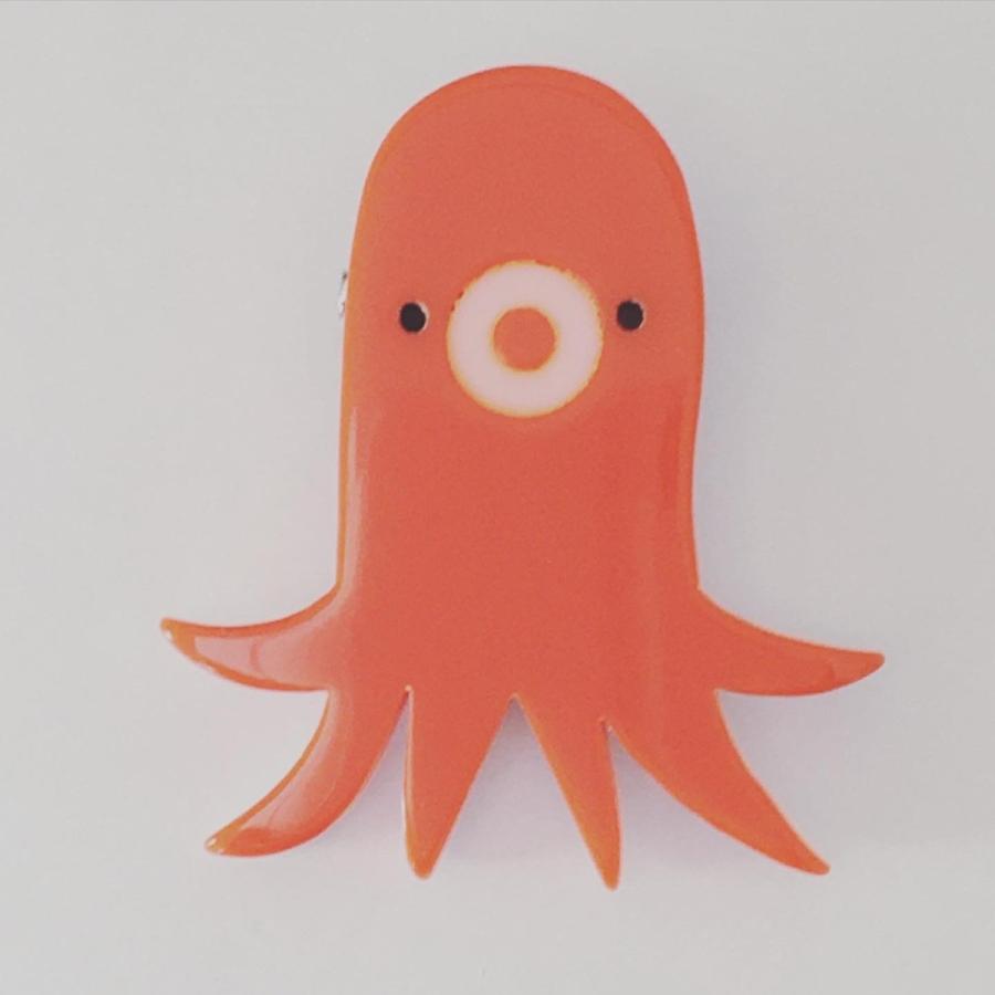 タコさんウィンナーバッジ ウインナーブローチ 赤いウインナー 懐かしのウインナー お弁当のおかず Unpetit アンぺティット 送料無料 A 14 雑貨屋ブルーリーフ 通販 Yahoo ショッピング