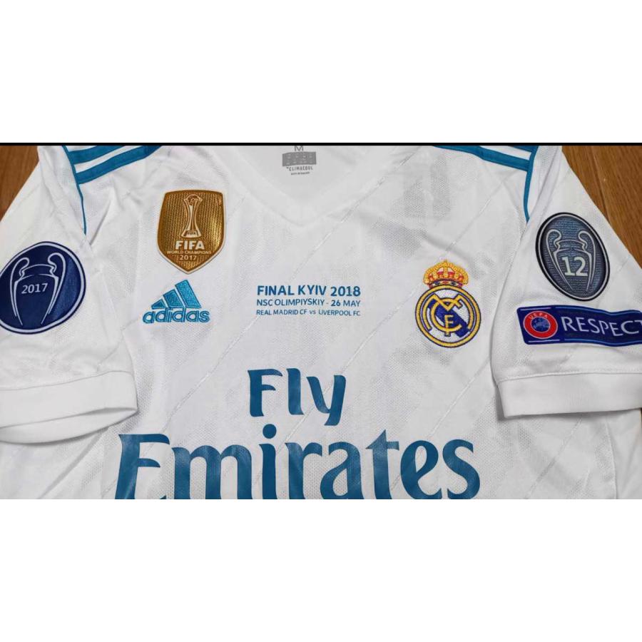 17-18レアル.マドリード　ガレス.ベイル　１１番　ホーム半袖ユニフォーム 