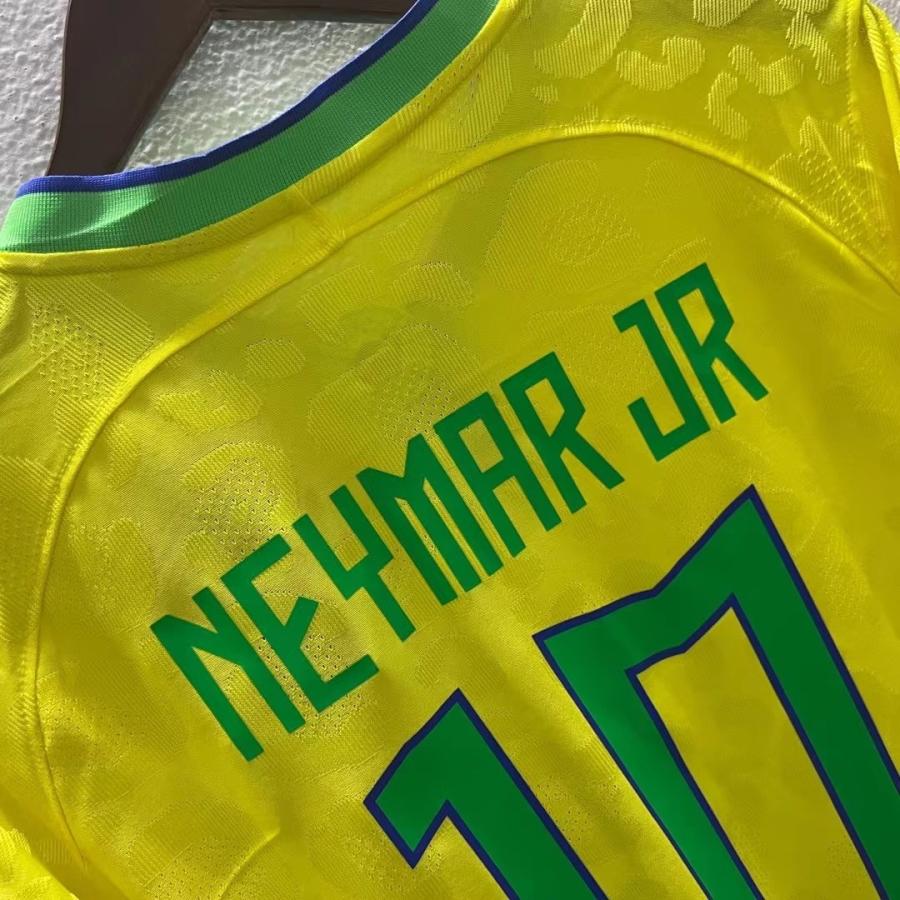 2022ワールドカップ  ブラジル代表ネイマール  ホームユニフォーム｜blues-store｜05