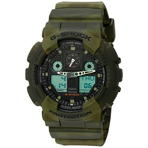 【レビューを書けば送料当店負担】 Casio G-Shock Watch Men's Camoflage Marble GA100MM-3ACR 腕時計