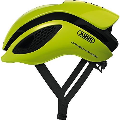 Abus Gamechanger ロードサイクリング ヘルメット インモールド保護 強制空気冷却 ストリート系スポーツ スケートボード Gamechanger 超換気 微調整ストラップ 男女兼用 軽量自転車ヘルメット L B07rd1sskn ブルーシーインク