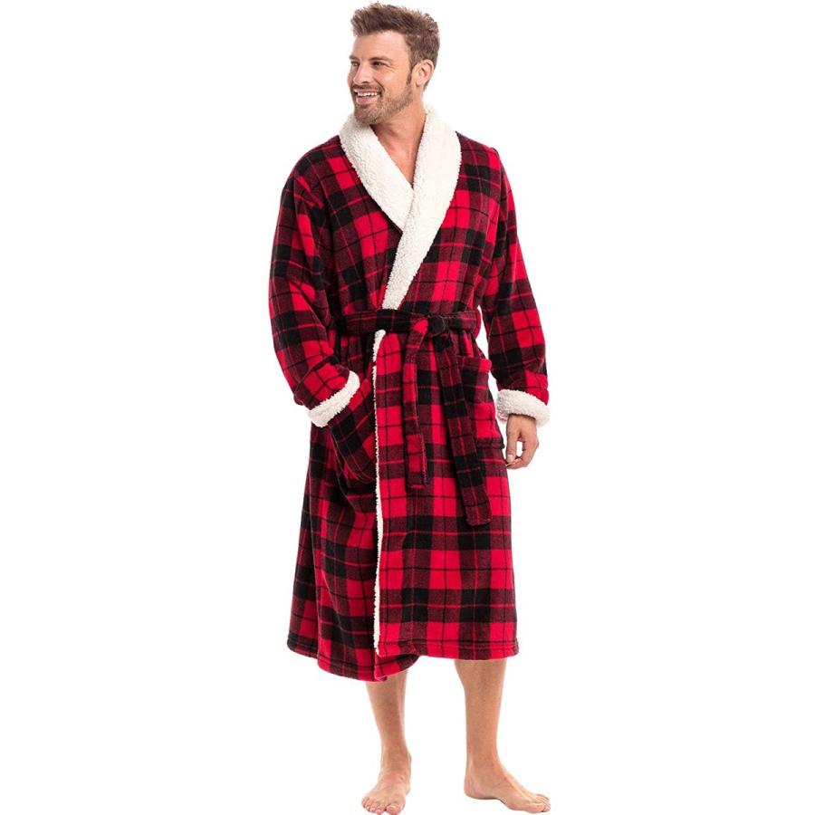 国内即発送 Del Alexander Rossa レッド カラー 2xl 1xl サイズ Us メンズ Sleepwear バスローブ Www Maketheleapcoaching Com