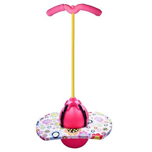 オンライン限定商品 送料無料 Willfun ポンプと強力なグリップデッキ付き バウンスボード ジャンプトリック 子供用 ポゴボール ストリート系スポーツ Whatisagpo Com