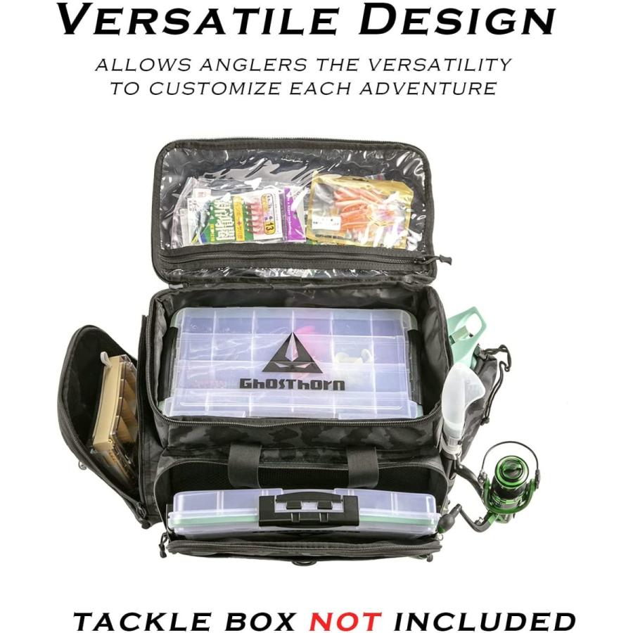 高品質の人気 タックルボックス 釣りタックルバッグ 釣りバッグ 淡水と海水用 ロッドホルダー付き 釣り用具ストレージバッグ 防水 タックルボックス Www Atplayamusement Com