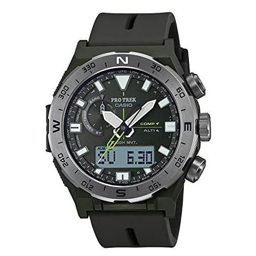 注文割引 [カシオ] 腕時計 プロトレック クライマーライン コンパス 電波ソーラー PRW-6800Y-3JF メンズ ブラック 腕時計