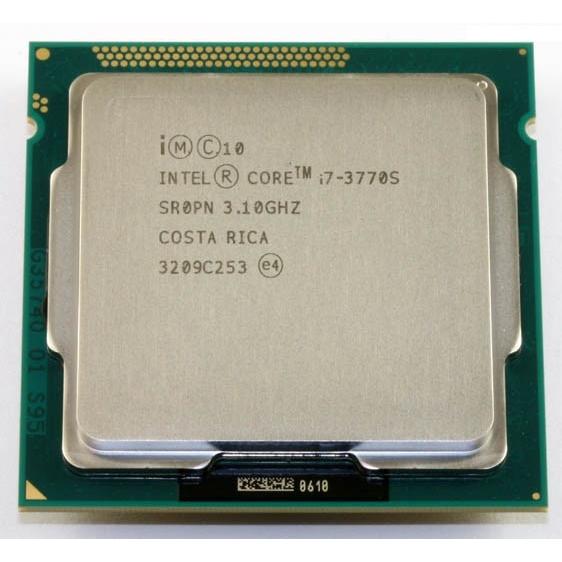 送料無料★本体PC用CPU Intel CPU Core i7-3770s 3.10GHz SR0PN★初期保障あり★中古完動品★増設cpu｜bluesky-eshop