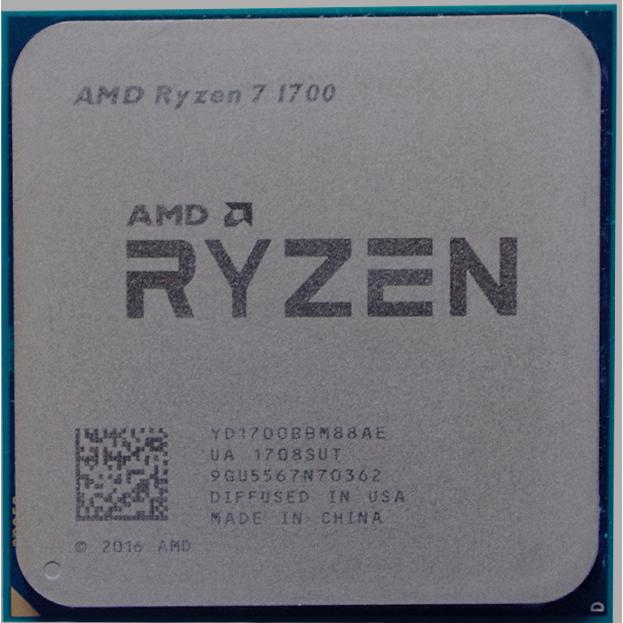 AMD AMD Ryzen 7 1700 8コア Socket AM4 YD1700BBM88AE 3.0Ghz 16T 