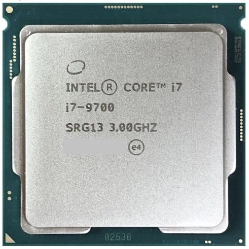 デスクトップPC用CPU INTEL core i7-9700 3.00GHz SRG13
