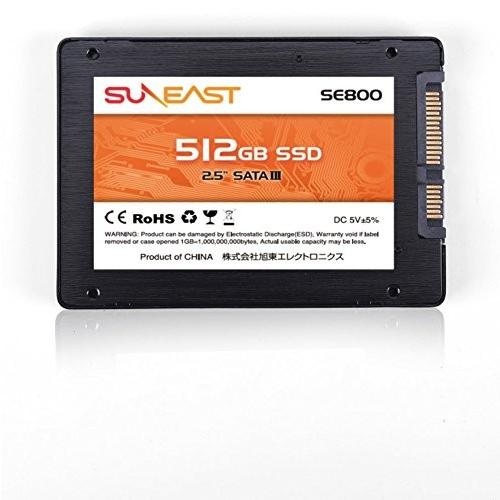 新品★SUNEAST SSD SE800 2.5" SATA 512GB 内臓SSD ★送料無料★日本国内3年保証【ポスト投函】ノートハード