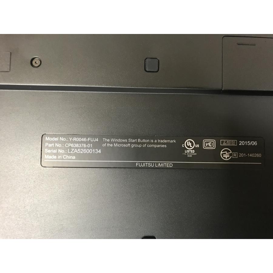 ★未使用品★FUJITSU　無線キーボード　ワイヤレスキーボード　Y-R0046-FUJ4　CP638376-01★送料無料★黒｜bluesky-eshop｜02