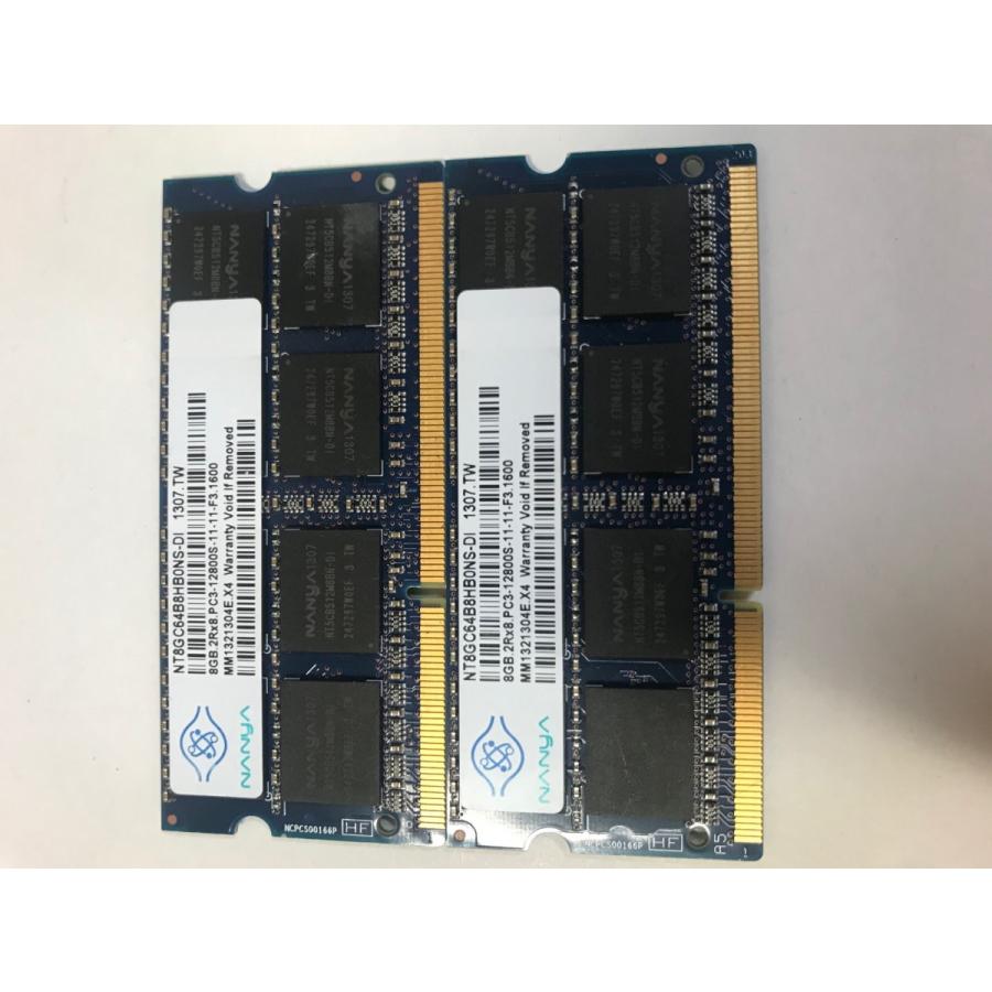 中古良品 ノート用メモリ Nanya Pc3 s Ddr3 1600 8gb 2枚セット 計16gb 中古メモリ 送料無料 増設メモリ Ki Ram 003 E Sky 中古pc専門店 通販 Yahoo ショッピング