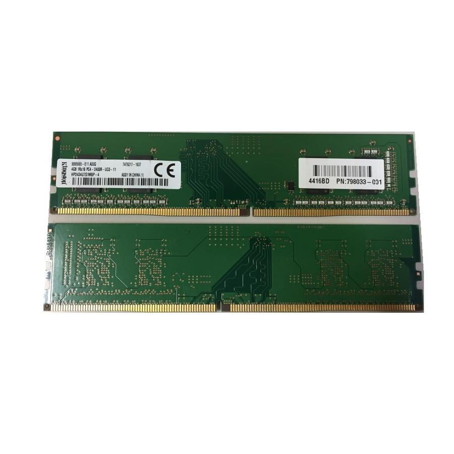デスクトップPC用メモリ Kingston PC4-2400R 1R×16 DDR4 19200 4GB 2