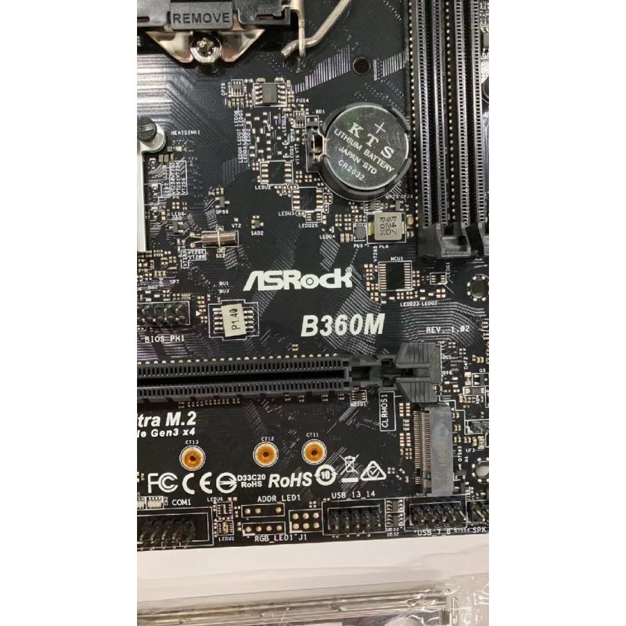 数限定☆未使用品☆マザーボード ASRock B360M LGA115X 数限定☆未使用品☆マザーボード ASRock B360M LGA115X
