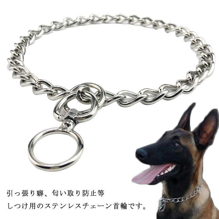 引っ張り 首輪 60cm チェーン お散歩グッズ しつけ用 歩行訓練 トレーニング ステンレス 犬用品 小型犬 犬 ドッグ 訓練用首輪 中型犬 子犬 Lian 006 青空ストア 通販 Yahoo ショッピング