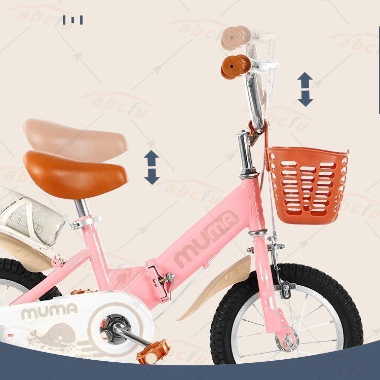 子供用自転車 折り畳み 折りたたみ 補助輪 女の子 14 コンパクト 16インチ 4歳 幼児用 3歳 12 泥除け付き 男の子 5歳