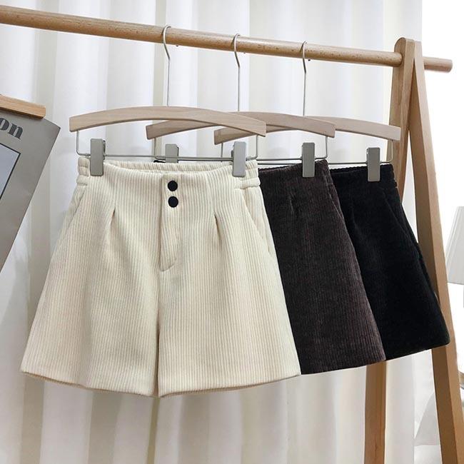 厚手ショートパンツ レディース ショートパンツ 短パン 冬 半ズボン 着痩せ ハーフパンツ 厚手 美脚 ウエストゴム パンツ ショート丈 黒 通勤 送料無料 Bjb7738 Bluestar 通販 Yahoo ショッピング