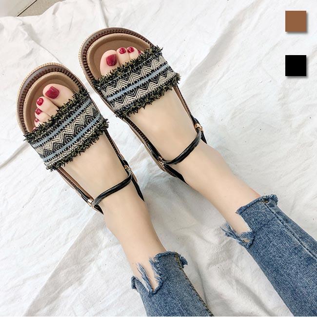 サンダル レディース 厚底サンダル エスニック柄 ビーサン サマーサンダル 厚底 サマーシューズ ボヘミアン 夏サンダル お洒落 滑り止め レトロ Bjs6533 Bluestar 通販 Yahoo ショッピング