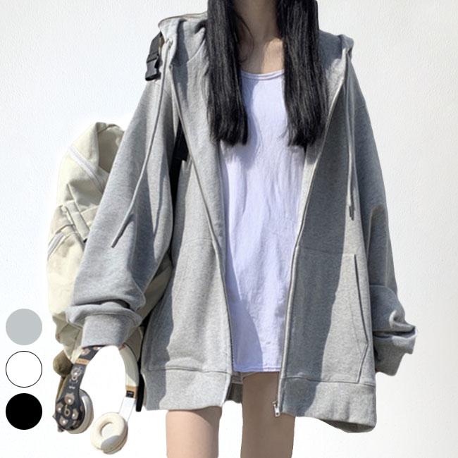 パーカー レディース スウェットパーカー 前開き スウェットジャケット スウェット ゆったり トレーナー 秋 ジャケット 春 スウェットコート ジャンパー Bjt7030 Bluestar 通販 Yahoo ショッピング