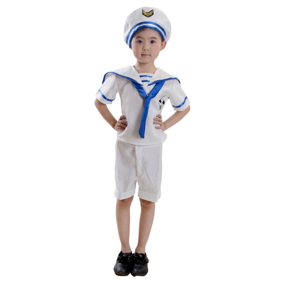 コスプレ衣装 コスチューム セーラー服 水兵 海兵 マリン 子供用 キッズ ジュニア 女の子 男の子 ハロウィン クリスマス ステージ 合唱 Dzt21 Bluestar 通販 Yahoo ショッピング