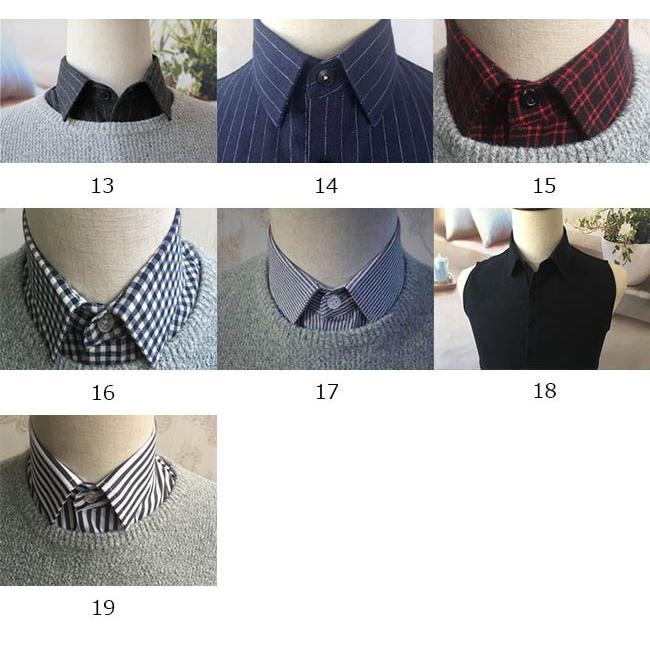 つけ襟 メンズ 男女兼用 レディース 偽襟 シャツ付け襟 ブラウス付け襟 レイヤード 重ね着 秋 冬 春 秋冬新作 Hbs500 Bluestar 通販 Yahoo ショッピング