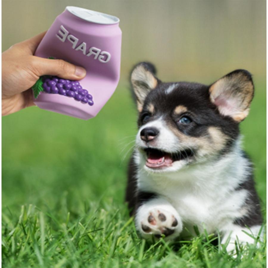 犬用 音の出るおもちゃ ジュースボトル 噛むおもちゃ 柔らかい 安全
