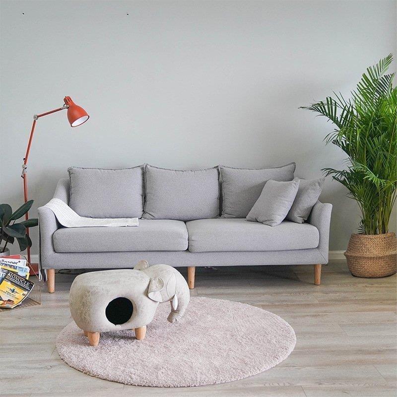 ねこ用ベッド ペットベッド キャットハウス スツール 椅子 猫用ハウス ねこグッズ ペット用品 ねこ用品 動物型 レザー調 インテリア かわいい おし cm