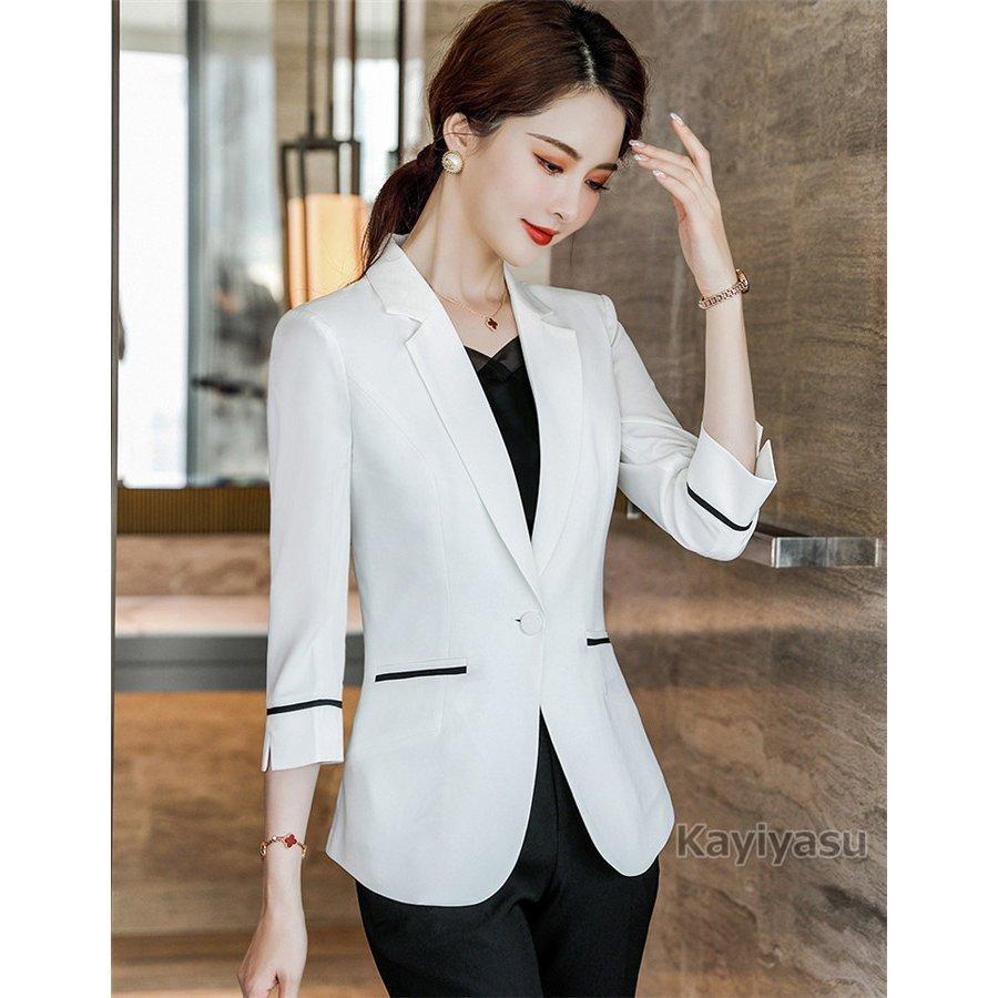 2022新作 夏用レディーススーツ上下 nmef.com