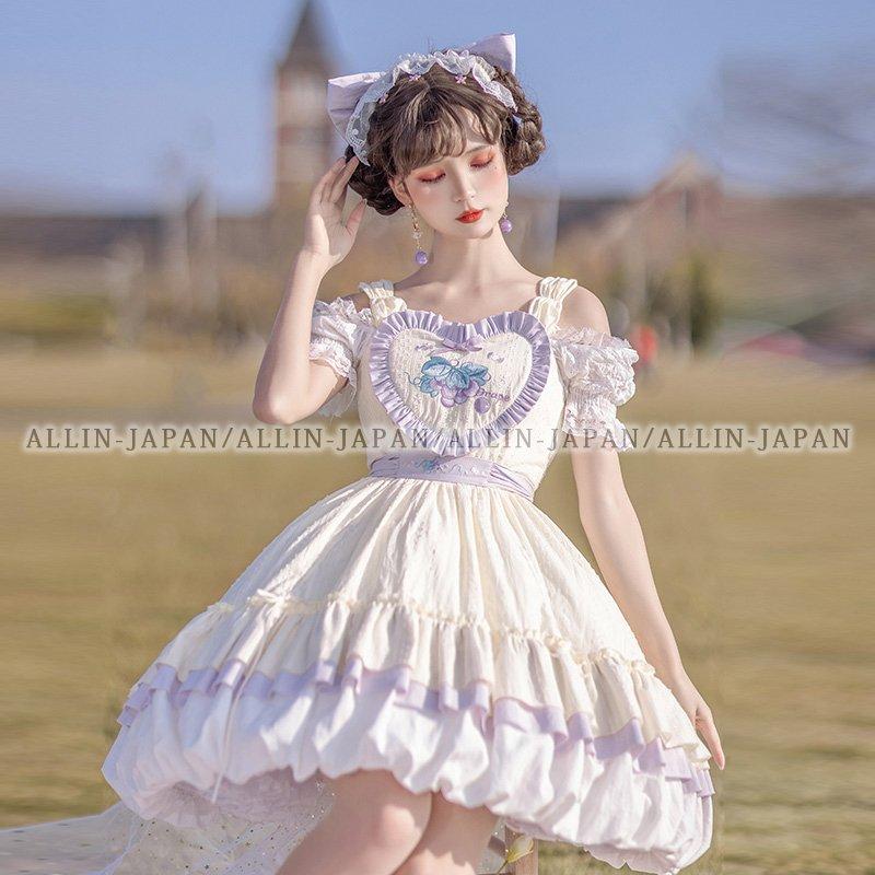 ロリータワンピース ロリータ衣装 ロリータドレス lolita キャミ