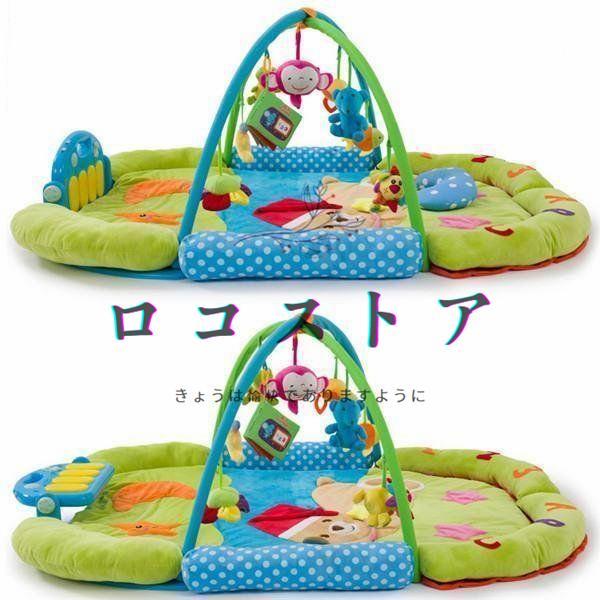 プレイマット ベビー マット 折りたたみ ベビーマット 動物 ハイハイマット ベビージム クッションマット デラックスジム 赤ちゃん 遊び おもちゃ マット ベビージム プレイマット ベビー 折りたたみ ベビーマット ハイハイマット クッションマット デラックスジム 赤ちゃん 遊び おもちゃ
