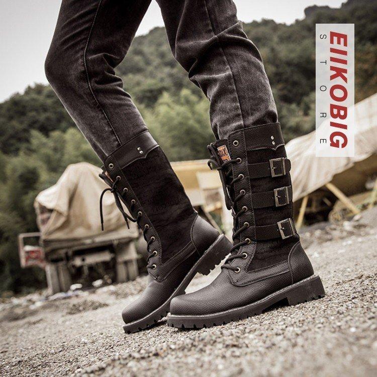 メンズ ロングブーツ ブーツ ワークブーツ 靴 シークレットブーツ メンズブーツ エンジニアブーツ バイクブーツ ミリタリーブーツ マウンテンブーツ 好評
