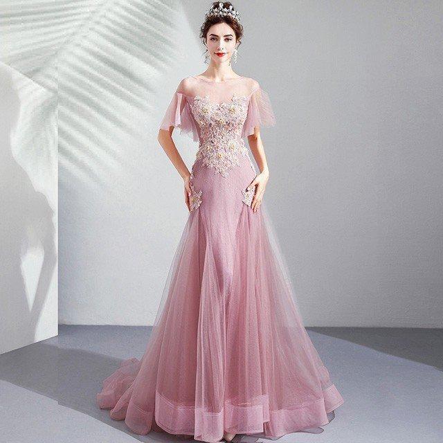 演奏会用 パーティードレス 結婚式 ドレス ステージドレス 大人 ピアノ 発表会 コーラス 合唱衣装 20代30代40代 大きいサイズ 成人式 