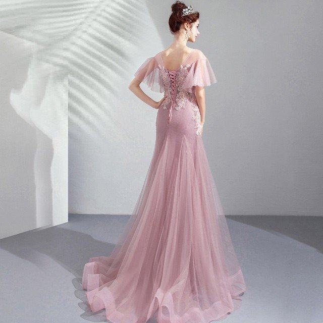 演奏会用 パーティードレス 結婚式 ドレス ステージドレス 大人 ピアノ 発表会 コーラス 合唱衣装 20代30代40代 大きいサイズ 成人式 