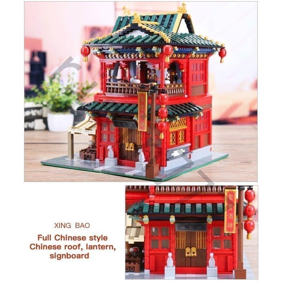 おもちゃ 建物 ブロック プレゼント クリスマス 中国建築 中華料理店 中華楼 衆賢楼 アジアンシティー ミニフィグ チャイナ服 中華街 Moc 互換品 レゴ ブロック 全商品オープニング価格 Themtransit Com
