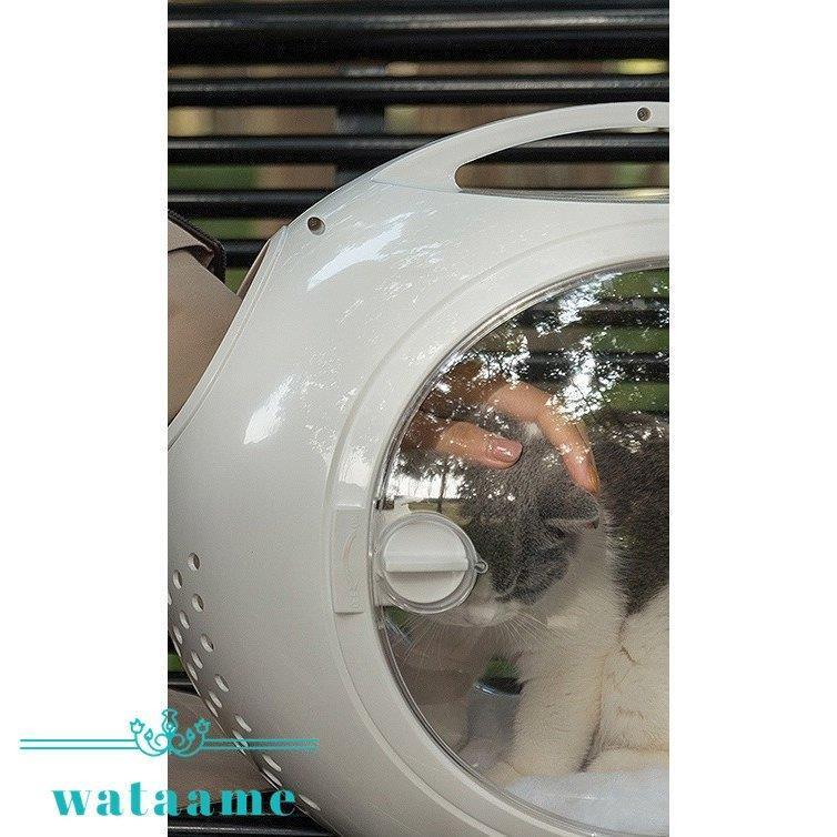 ペット キャリー ケース 犬 キャリーケース 猫 キャリーバッグ ケージ ケース 持ち運び 透明 ラウンド ドーム型 ホワイト ブルー お祝い プレゼント /[abh11] ケース ペット キャリー キャリーケース キャリーバッグ ケージ 持ち運び 透明 ラウンド ドーム型 ホワイト ブルー お祝い プレゼント