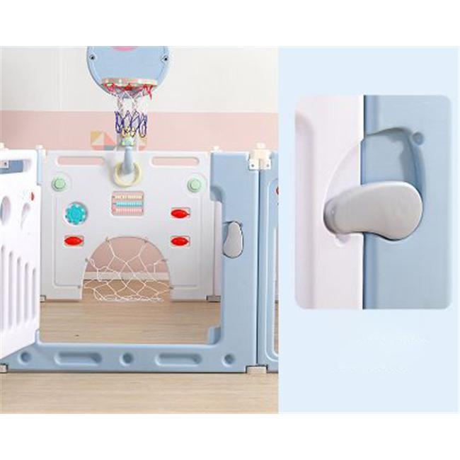 新作商品 ベビーサークル ベビーゲート 折りたたみ おしゃれ プレイヤード プラスチック ドア付き 扉ロック セーフティーゲート 赤ちゃん 柵 安全 長方 