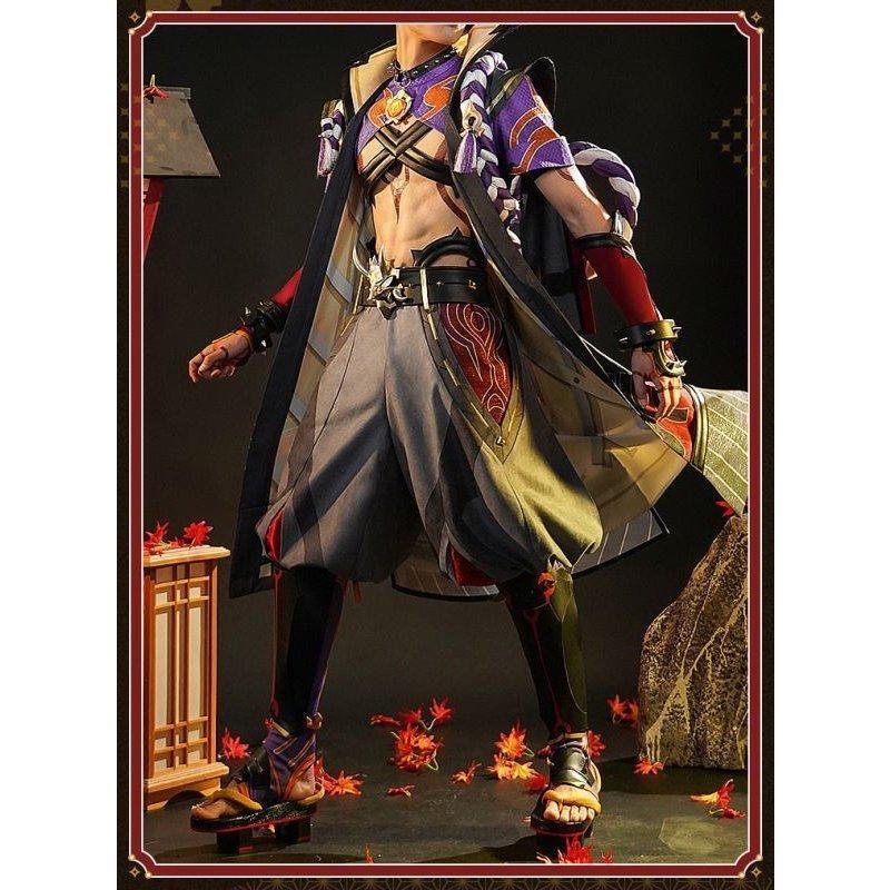 【三分妄想1/3Delusion】原神 Genshin 荒瀧一斗-あらたきいっと コスプレ衣装 コスチューム 