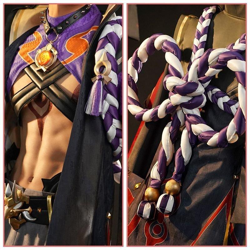 【三分妄想1/3Delusion】原神 Genshin 荒瀧一斗-あらたきいっと コスプレ衣装 コスチューム 