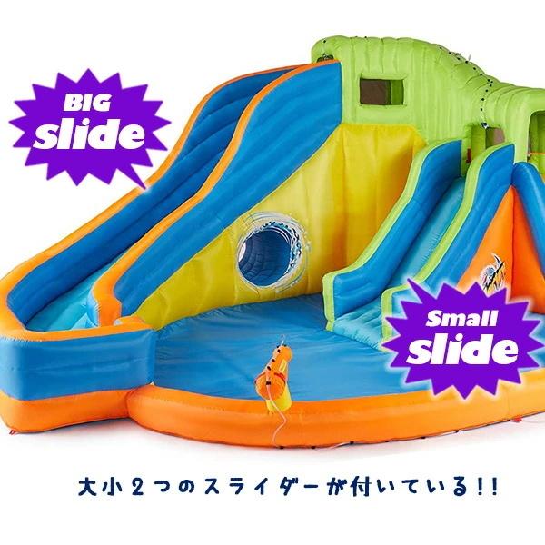 【美品】 バンザイ パイプライン ツイスト アクア パーク プール スライダー クライミング トンネル 子供用 家庭用 水遊び ビニールプール 滑り台 大型プール エアー遊具 【N4637678490】(162389円)