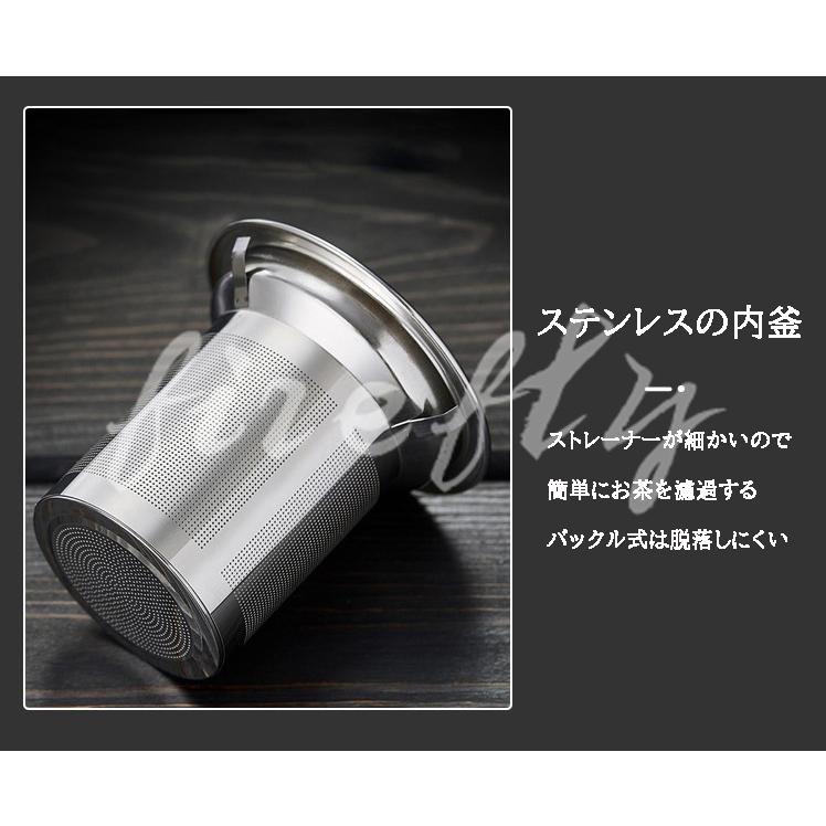 父の日プレゼント ガラス ティーポット ティーポット 耐熱ガラス 304 ステンレススチールインフューザー付き 紅茶ポット 耐熱 耐冷 緑茶ポット|bluestore5|10