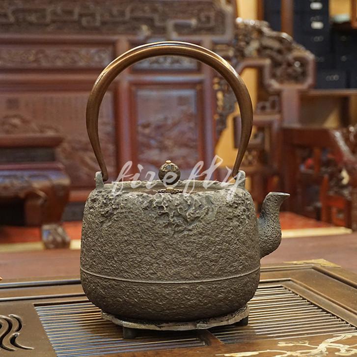 鉄瓶 鋳鉄 鉄瓶 やかん ティーポット 日式 熱伝導が均一 水がスムーズに出られる