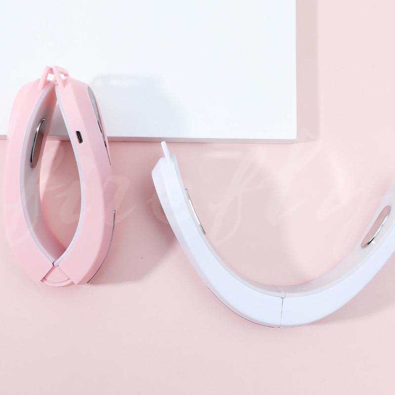 美容器 顔痩せ 小顔マッサージ器 TENS微電流 赤光/青光エステ 肌ケア たるみ対策 小顔美顔器 恒温温熱 小顔ベルト 電動 自動 リフトアップ|bluestore5|12