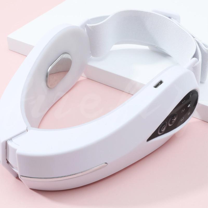 美容器 顔痩せ 小顔マッサージ器 TENS微電流 赤光/青光エステ 肌ケア たるみ対策 小顔美顔器 恒温温熱 小顔ベルト 電動 自動 リフトアップ|bluestore5|14