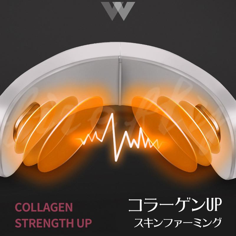 美容器 顔痩せ 小顔マッサージ器 TENS微電流 赤光/青光エステ 肌ケア たるみ対策 小顔美顔器 恒温温熱 小顔ベルト 電動 自動 リフトアップ|bluestore5|15