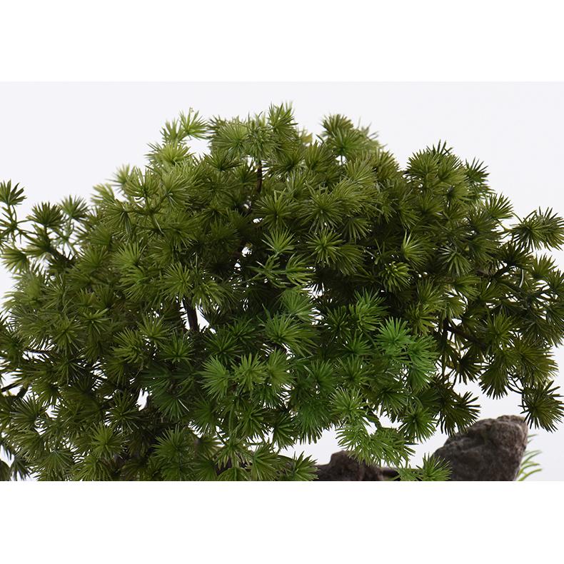 工芸品 常緑樹 松 人工植物盆栽 人工樹木 人工観葉植物 フェイクグリーン フェイク盆栽 インテリア 置物 居間/玄関 お祝い 縁起物 