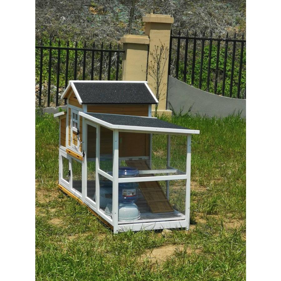 お値下げ ウサギ 屋外飼育 丈夫 ペットケージ 特大別荘 高品質超大型犬ハウス 飼育ケージ 犬 猫 鶏 鴨 猫用 透明なドア 室内外兼用 取り付けやすい 防腐材 【IQY1806358035】(63250円)