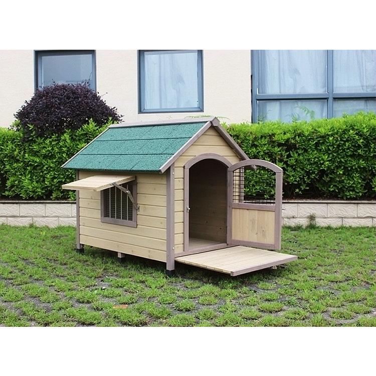犬小屋 犬用品 小型犬用 別荘 木製犬舎 豪華別荘 組立式 犬 庭用 松の木 小動物ケージ 丈夫 新品 飼育ケージ 組立式 屋外 野外 庭用 転倒防止 Cw 037 Bluestore