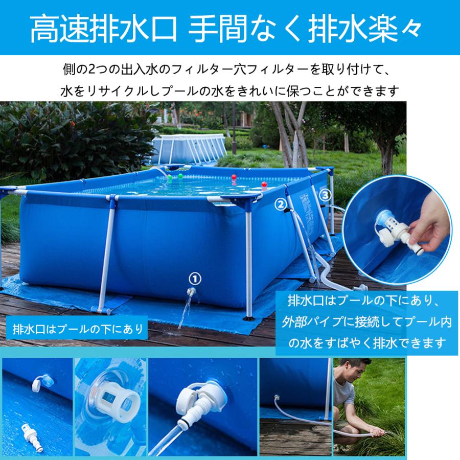 大人気 送料無料 プール INTEX 大型 インテックス 組み立て式 プール 大型 正規品保証 ビニールプール 家庭用 3m×2m×75cm 長方形 キッズ 【EIM7602400927】(26620円)